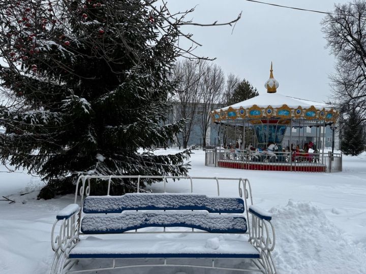 Сегодня в Чистополе ожидается переменная облачность и небольшой снег