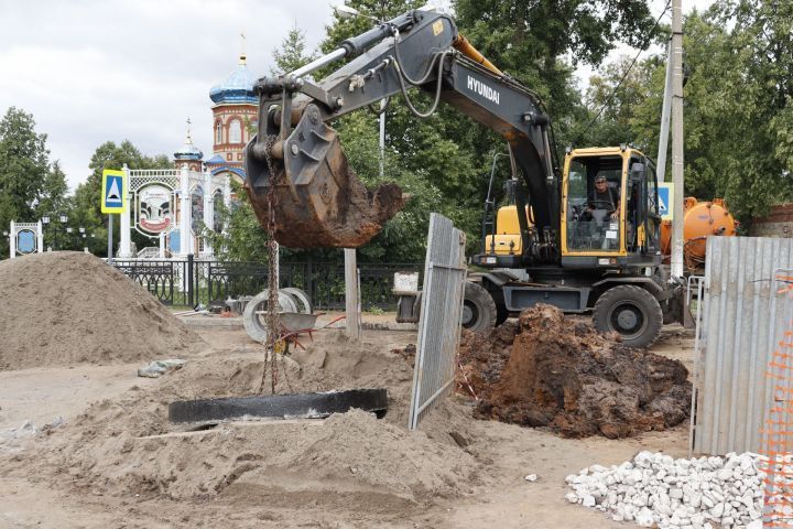 В исторической части Чистополя реконструировано 9 километров водопроводной сети