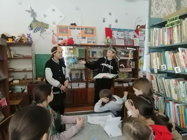 Для ребят чистопольского села прошел литературный час «В гостях у Крылова»