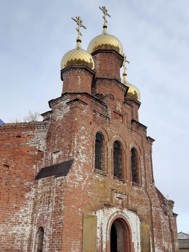 Восстановление храма села Змеево продолжается