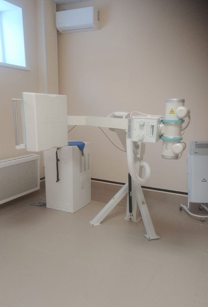 В поликлинике городской больницы № 2 Чистопольской ЦРБ работает новый флюорограф