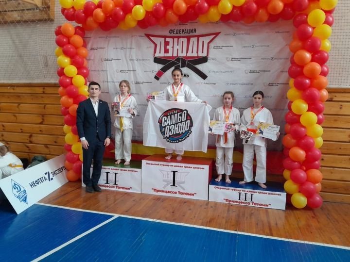 Чистопольская дзюдоистка заняла второе место в открытом турнире «Принцесса татами»