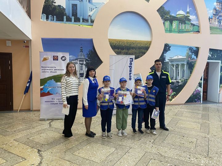 Отряд ЮИД из Лучовской школы представит Чистопольский район на республиканском этапе конкурса «Безопасное колесо»