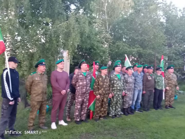 В Чистопольском селе открыли памятный знак — пограничный столб