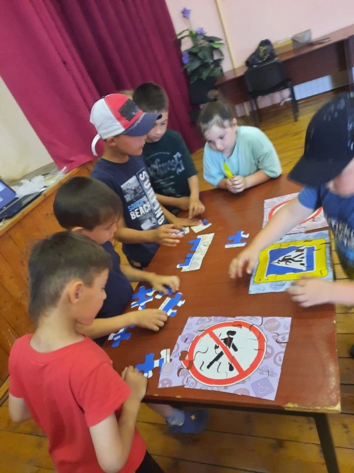 Для детей чистопольского села прошла викторина «Велоэрудит»