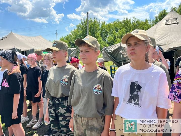 В полевых военно-патриотических сборах Чистополя примут участие более 130 детей и подростков