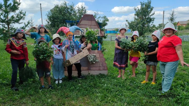 Для ребят чистопольского села прошло мероприятие, посвященное Русской бане