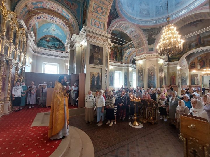 В чистопольский собор передали Седмиезерную икону Божией Матери