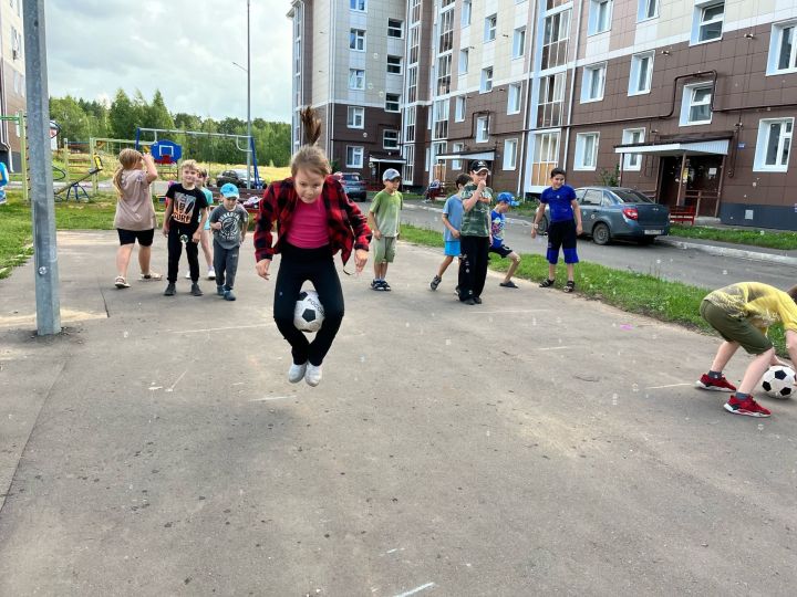 Для чистопольских ребят провели спортивные старты «Мы вместе»