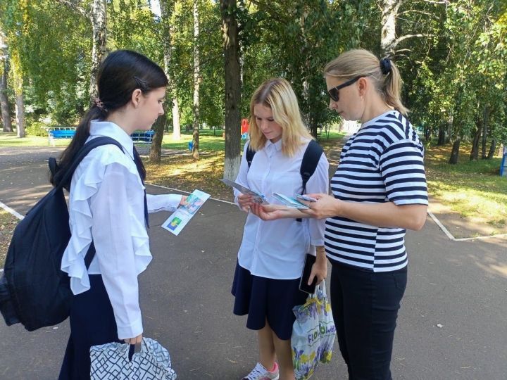 В Скарятинском саду прошла акция «Территория без коррупции»