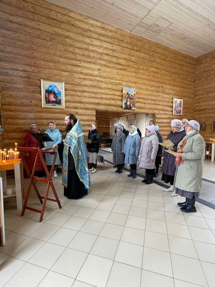В Булдыре помолились перед старинным Казанским образом Божией Матери