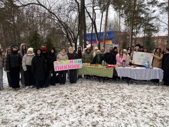 В Чистополе прошёл зимний пикник для школьников