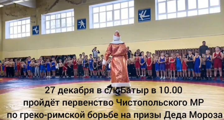 В Чистополе пройдет Первенство по греко-римской борьбе
