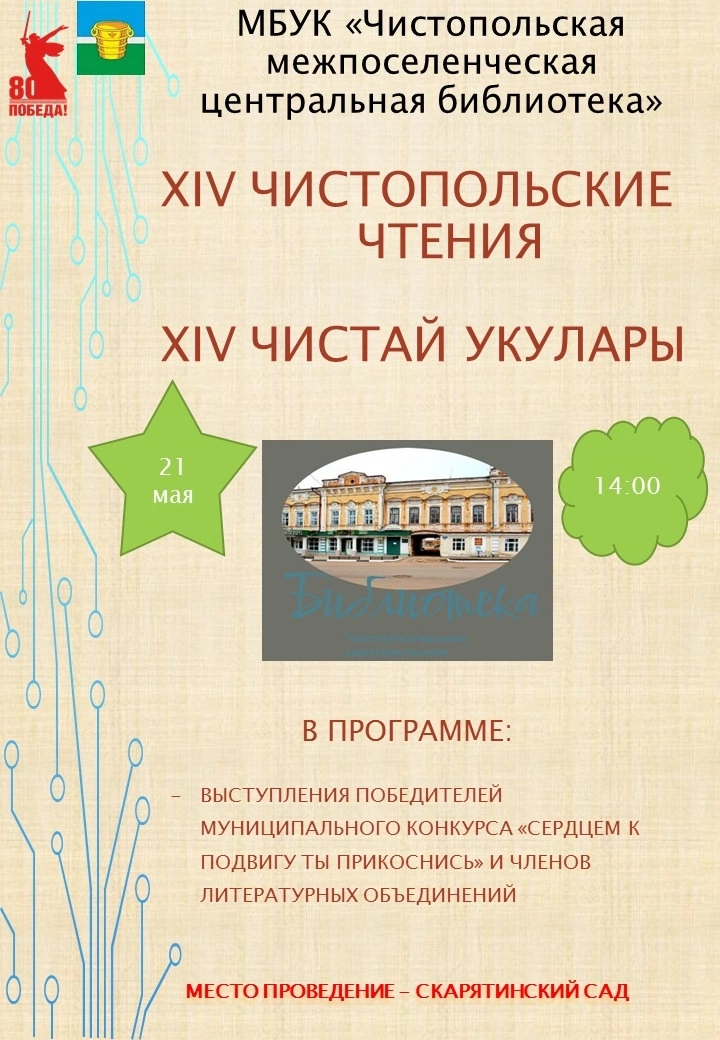 Чистопольские чтения: литературный праздник в Скарятинском саду