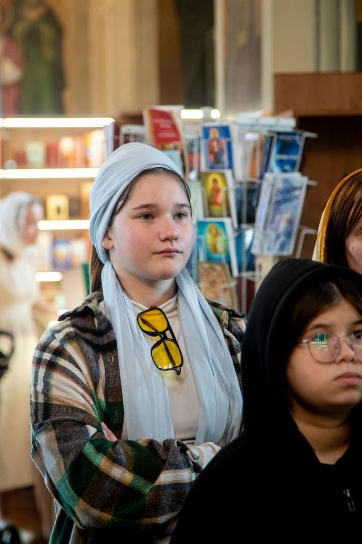 Воспитанники Чистопольского детского дома посетили Свято-Никольский собор в престольный праздник