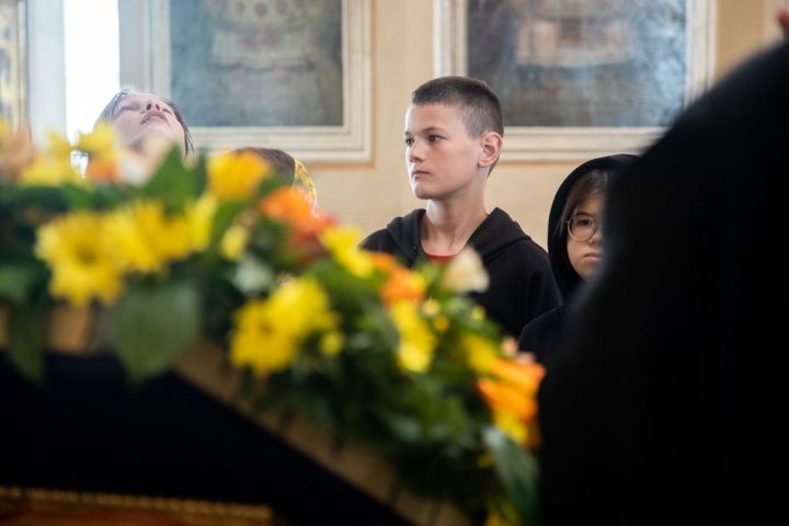 Воспитанники Чистопольского детского дома посетили Свято-Никольский собор в престольный праздник