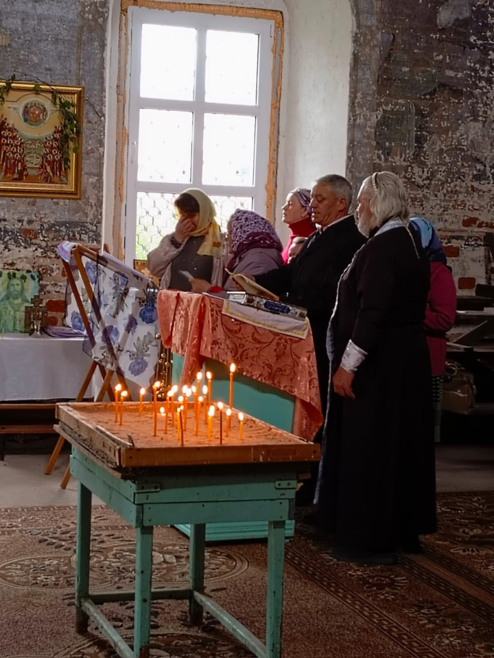 В старинном храме Чистопольского района возобновились богослужения