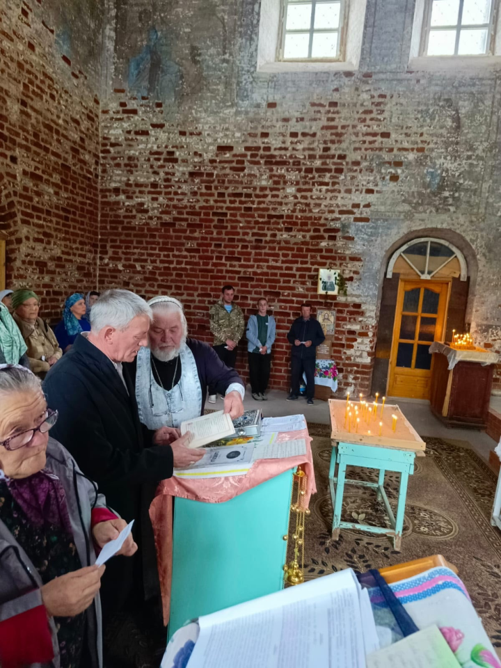 В старинном храме Чистопольского района возобновились богослужения
