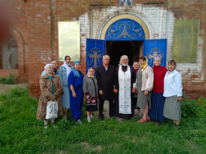 В старинном храме Чистопольского района возобновились богослужения