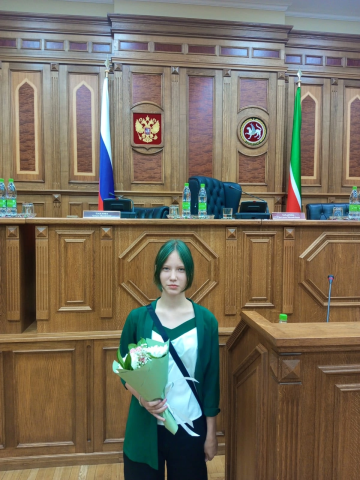 Школьница из Чистополя стала победительницей республиканского конкурса ГТО