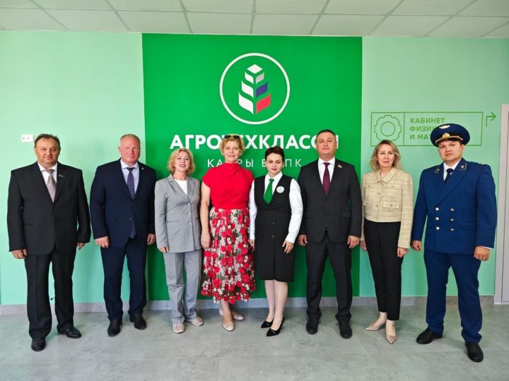 Агротехнологические классы открылись в Чистопольском районе