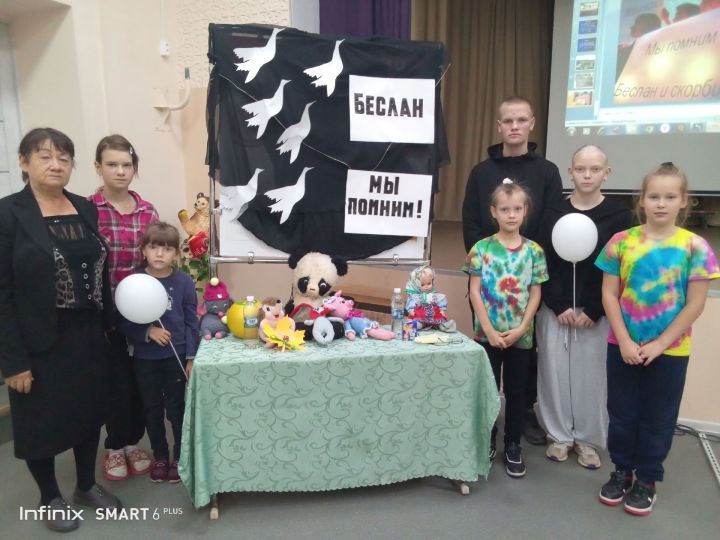 В селе Чистопольского района почтили память жертв Бесланской трагедии