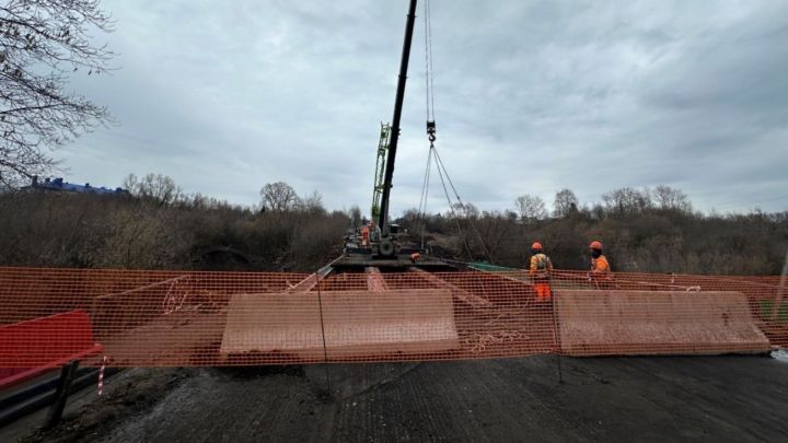 В Чистополе приступили к ремонту моста через Ржавец
