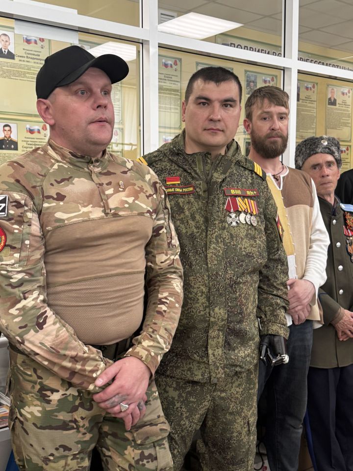 В чистопольском музее «Боевой славы» прошла акция «Спасибо деду за Победу»