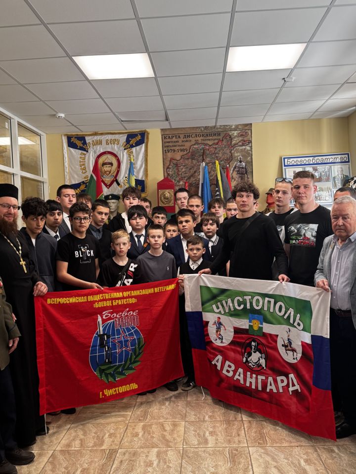 В чистопольском музее «Боевой славы» прошла акция «Спасибо деду за Победу»