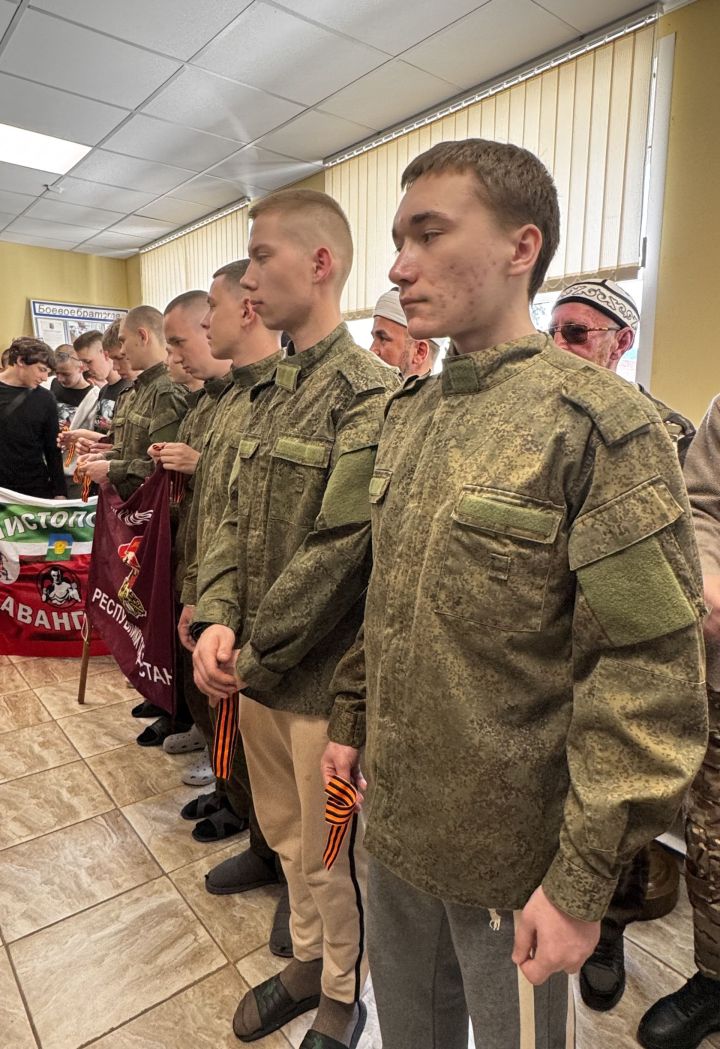 В чистопольском музее «Боевой славы» прошла акция «Спасибо деду за Победу»