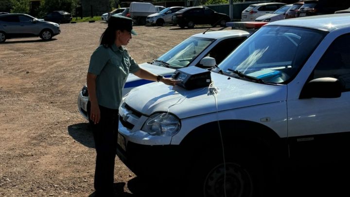 В Чистопольском районе проверили экологичность автотранспорта в рамках акции «Чистый воздух»