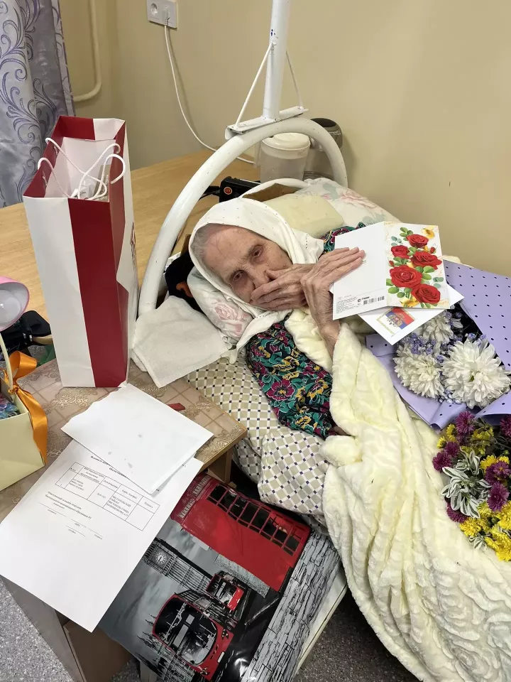 Труженице тыла из Чистополя Минесафие Багавиевой исполнилось 99 лет