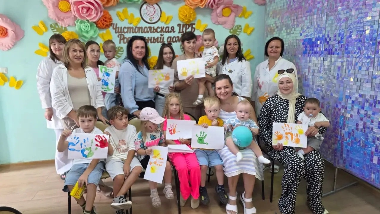 ФОТО: Неделя грудного вскармливания в родильном доме