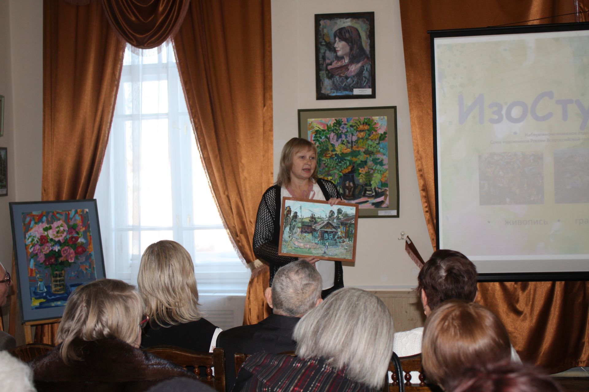 В чистопольских музеях прошли выставки картин