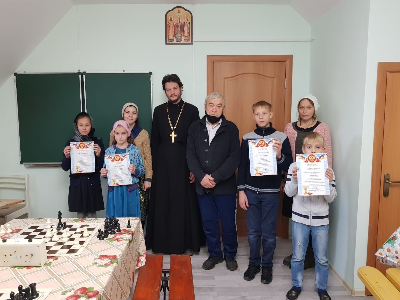 В Чистопольском благочинии проходит шахматный турнир