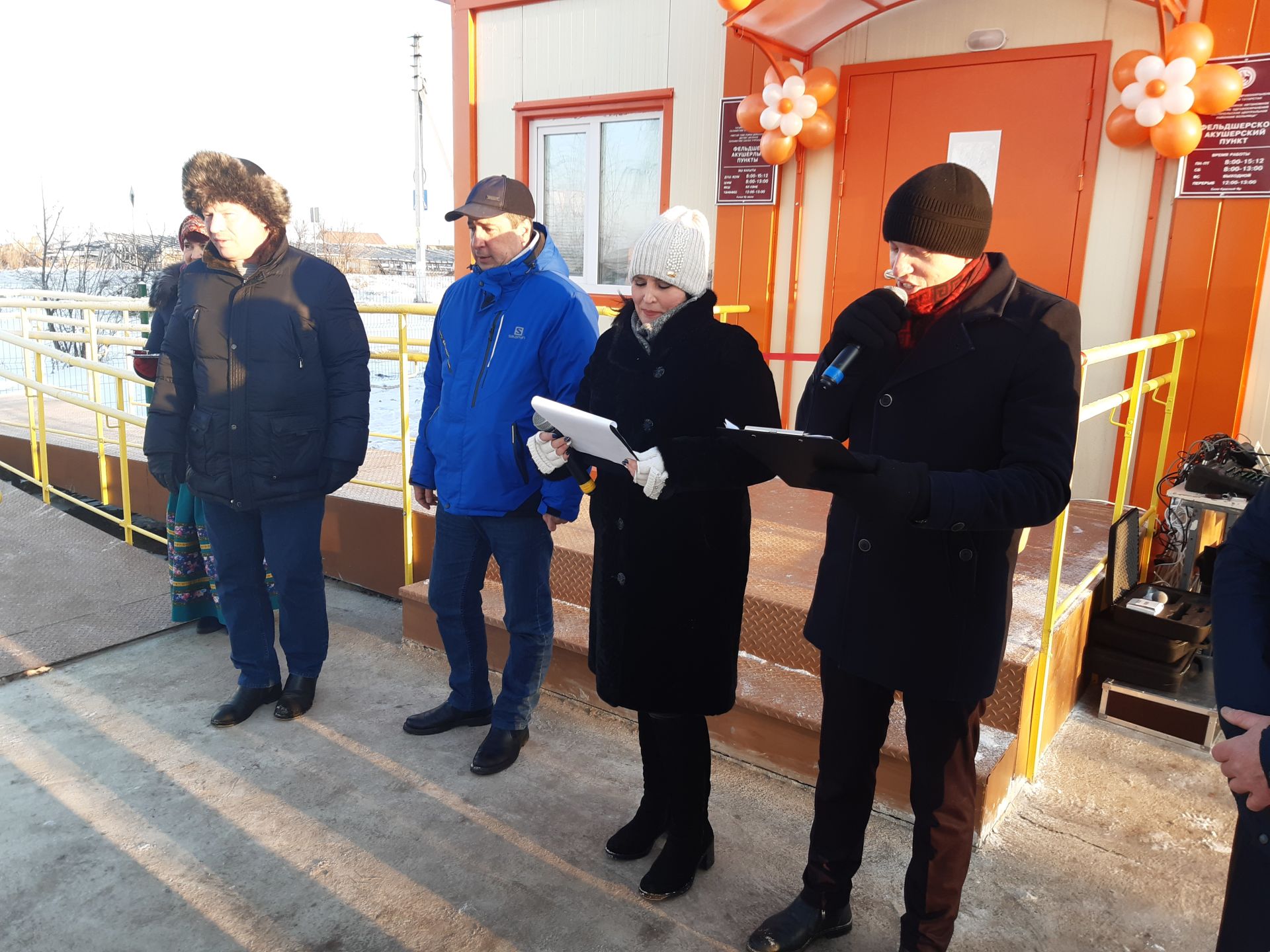 В Чистопольском районе открылся новый модульный ФАП (Фоторепортаж)