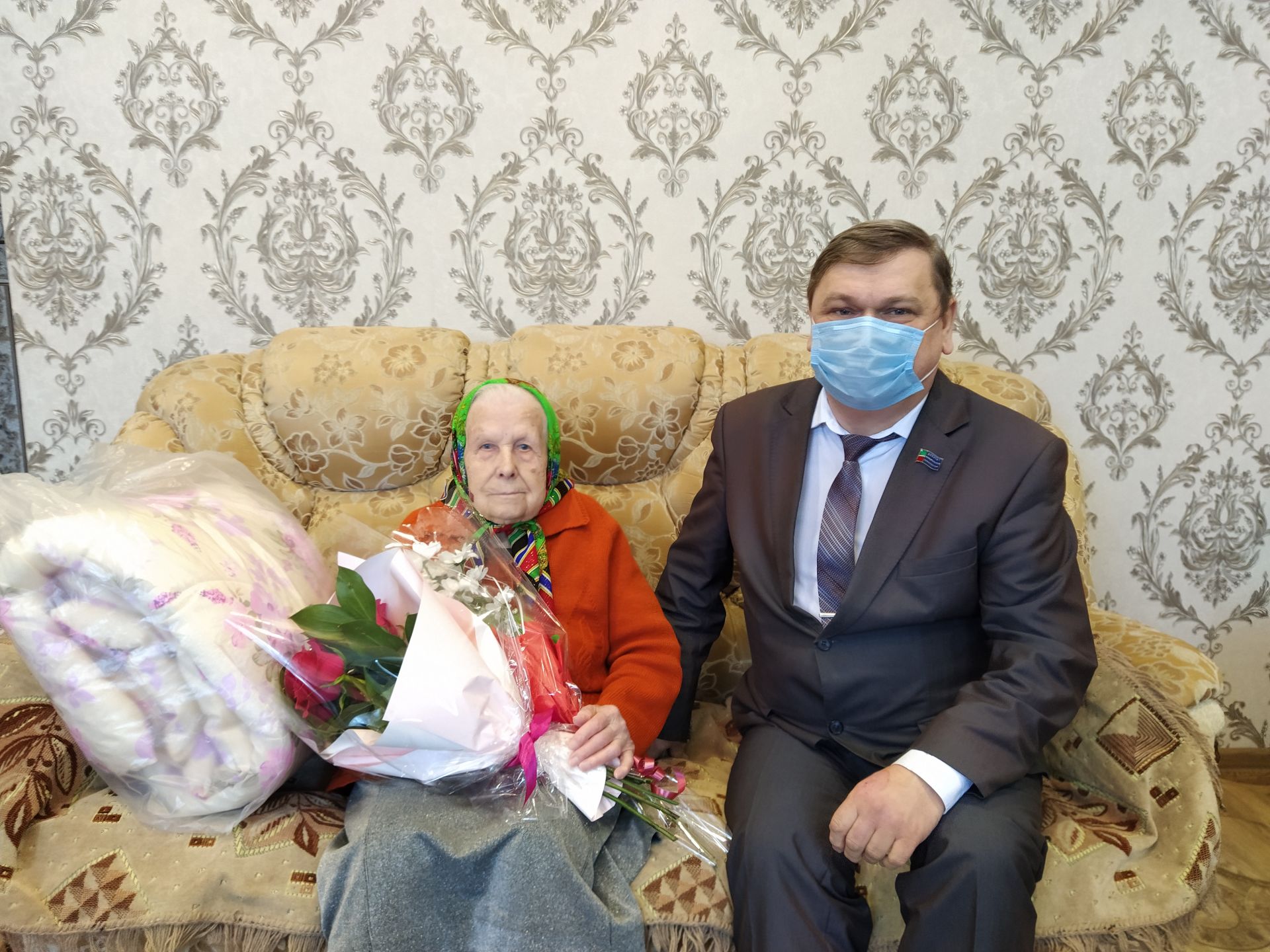 Труженица тыла из Чистополя отметила 95-летний юбилей