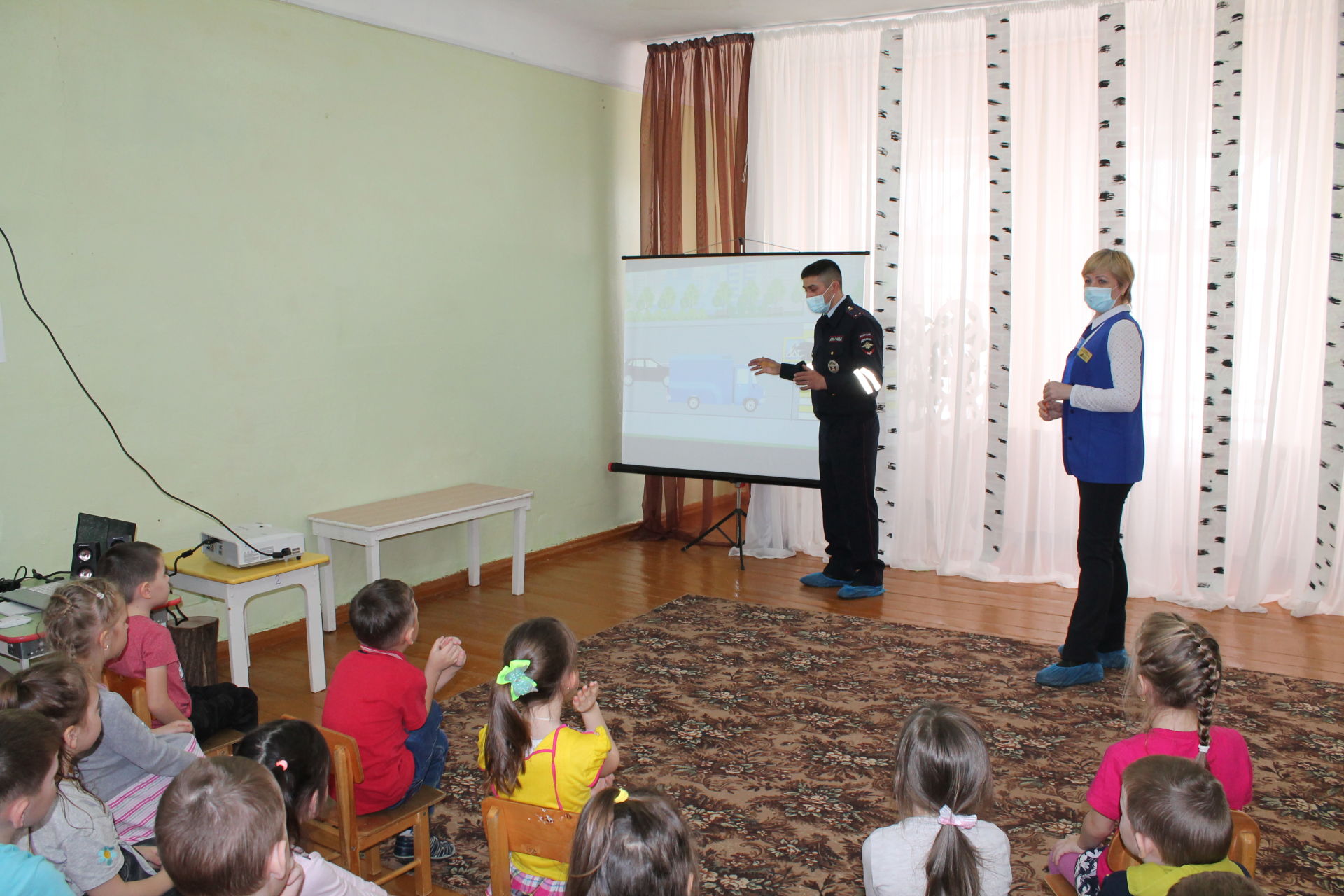 Чистопольские дошкольники демонстрировали знания ПДД