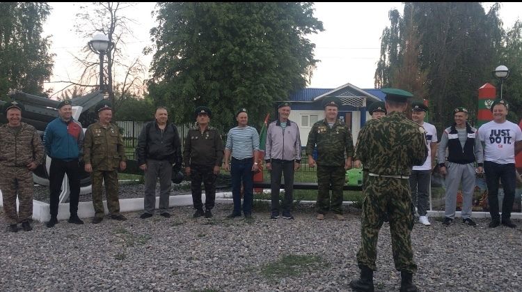 В Чистополе  прошла встреча пограничников