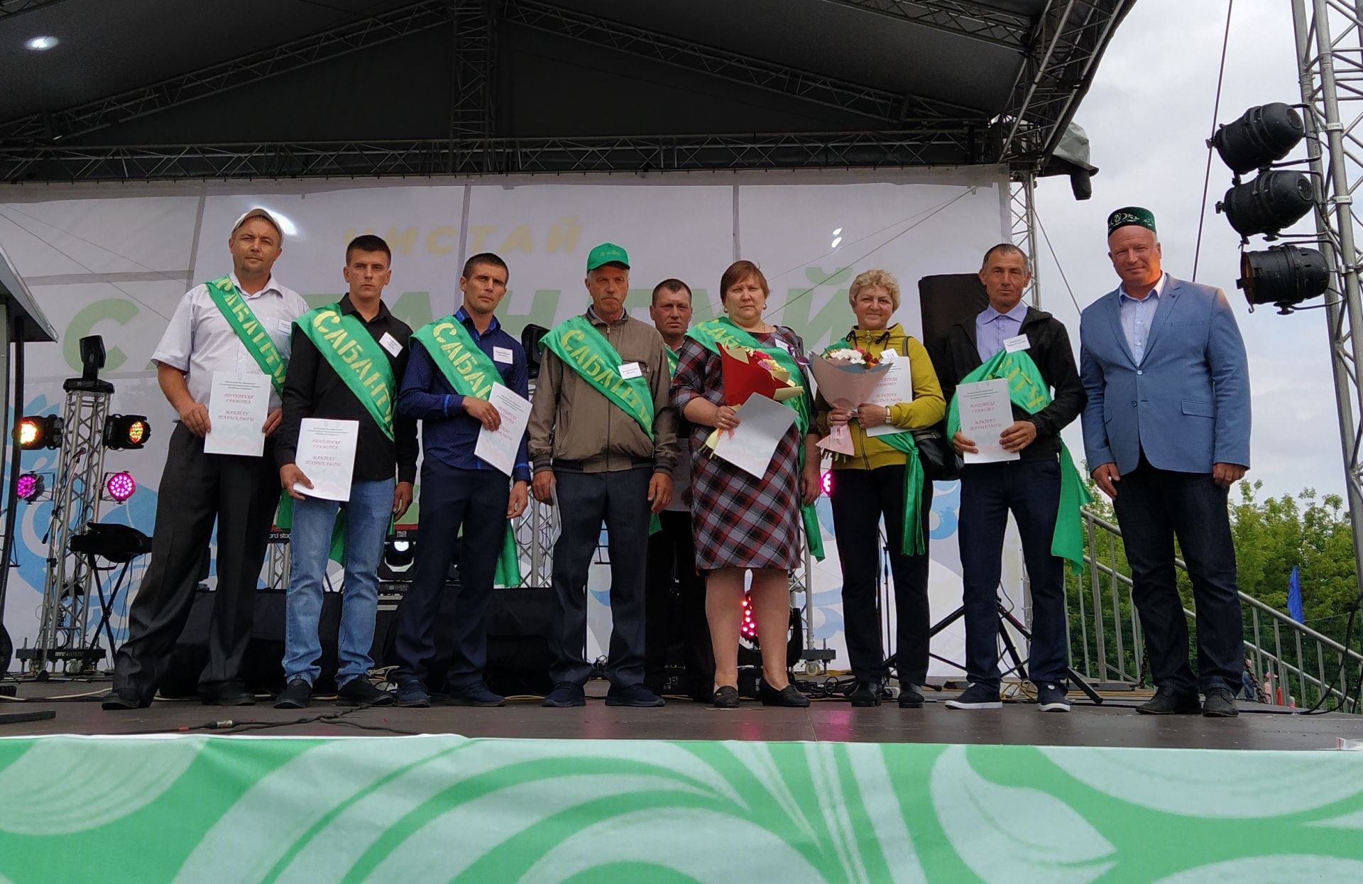 На майдане чистопольского Сабантуя чествовали передовиков сельского хозяйства