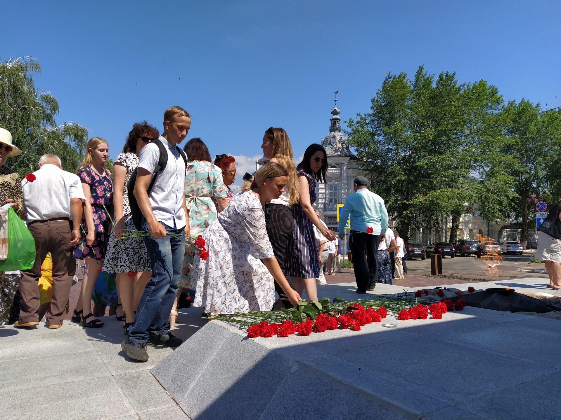 Скорбная дата: в Чистополе почтили память жертв Великой Отечественной