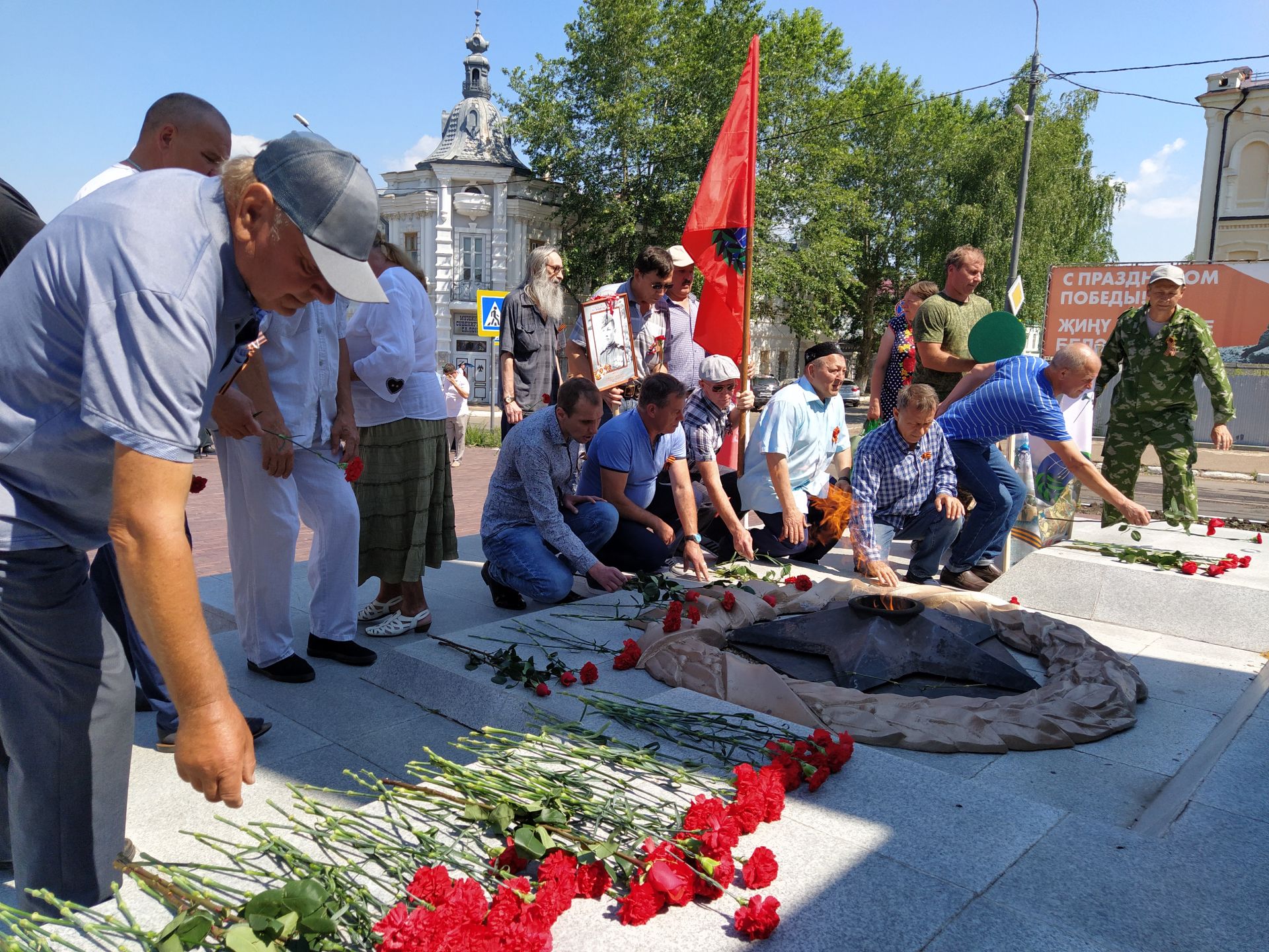 Скорбная дата: в Чистополе почтили память жертв Великой Отечественной