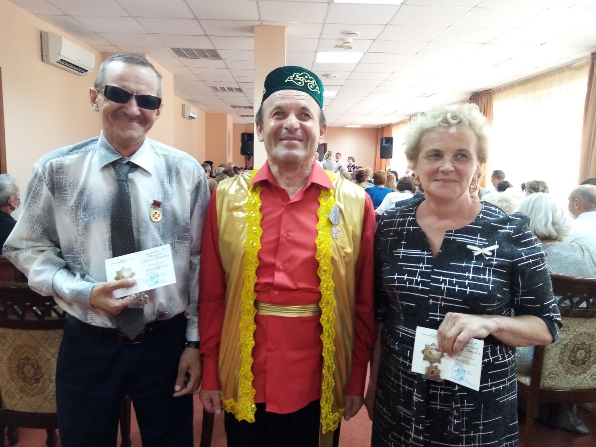 Представители Чистопольского отделения общества слепых получили награды