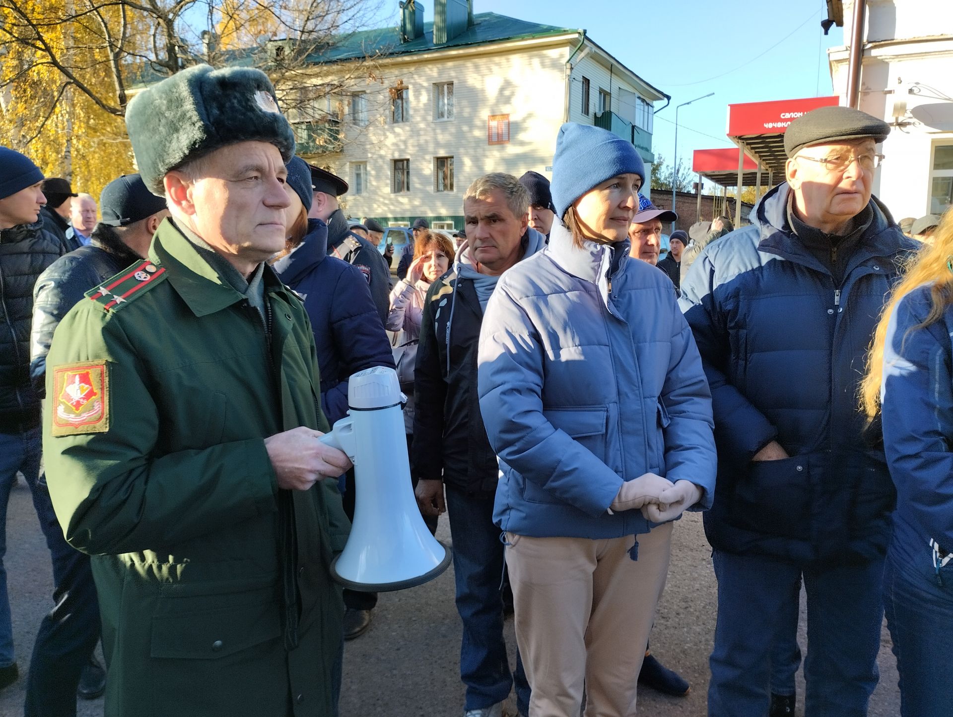 В Чистополе состоялась очередная отправка мобилизованных граждан