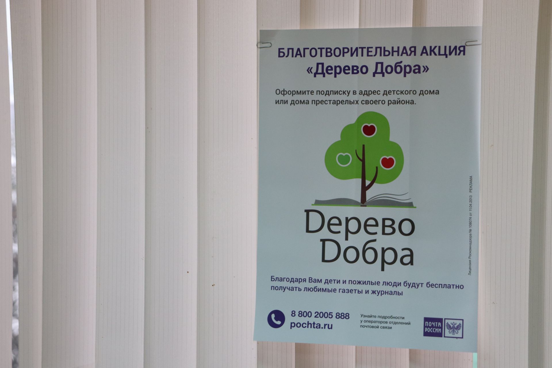 Сотрудники муниципалитета приняли участие в благотворительной акции «Дерево добра»