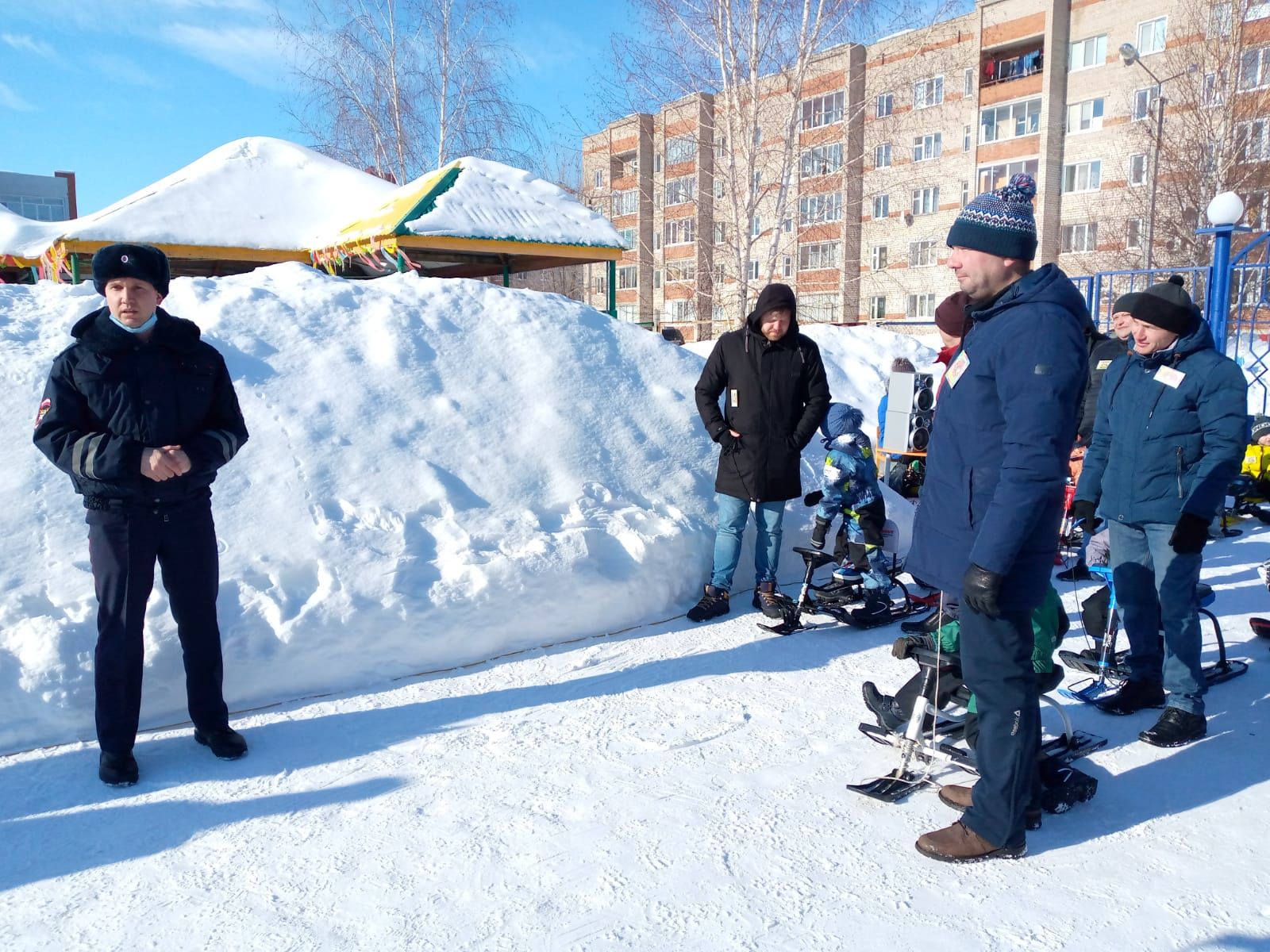 Юные чистопольцы вместе с папами закрепили знания ПДД