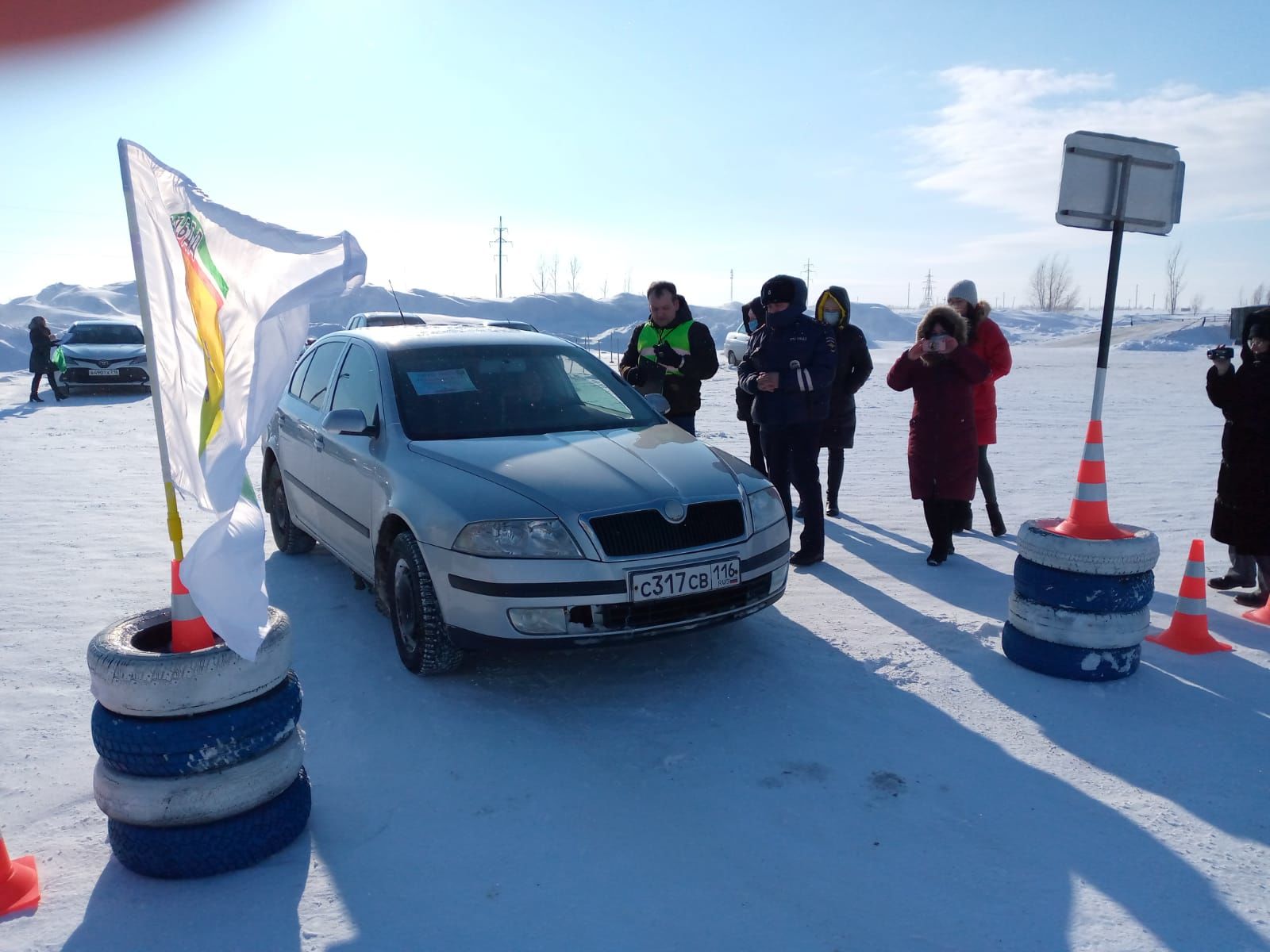 Мамы чистопольских дошкольников состязались в мастерстве по вождению