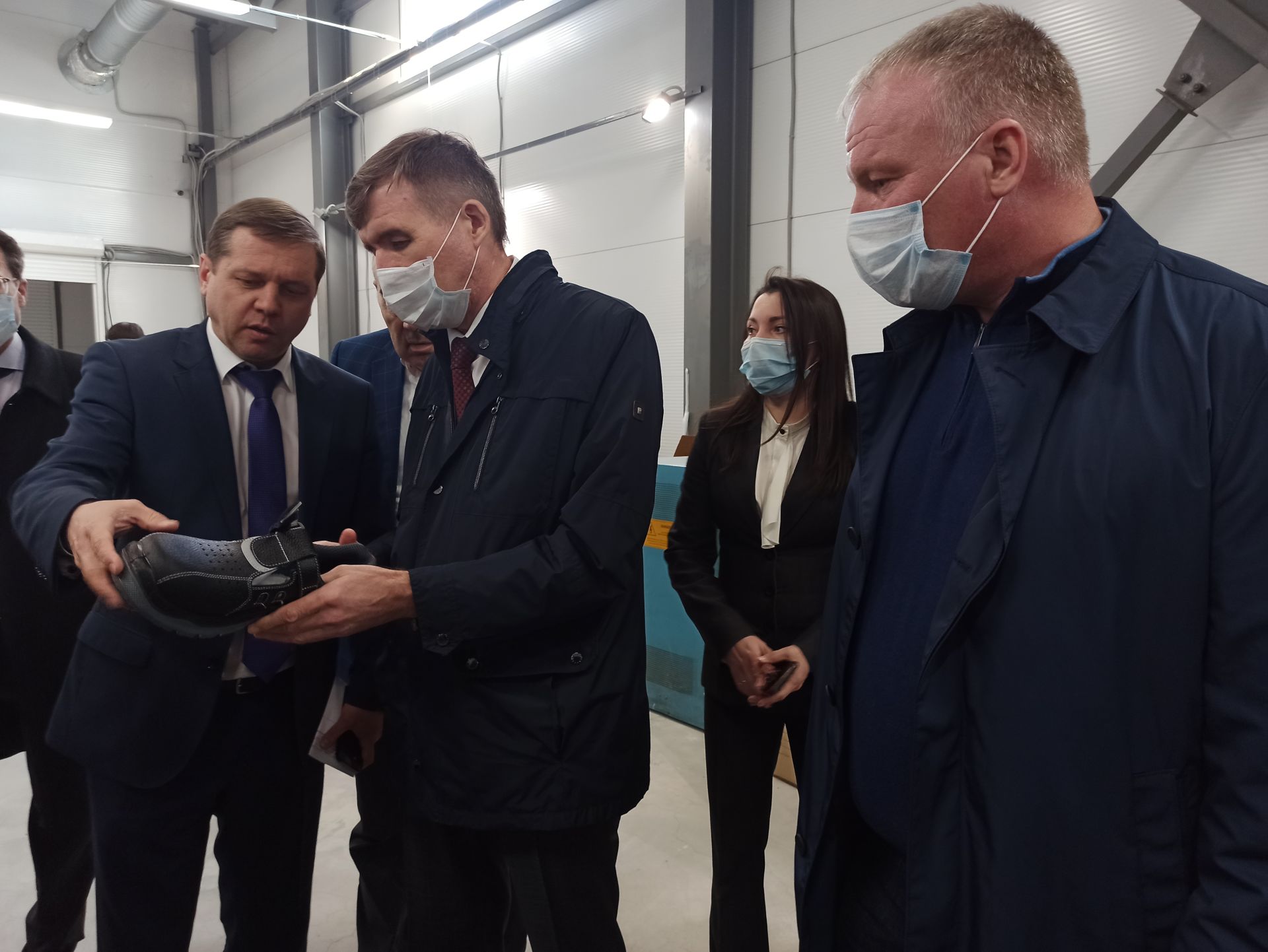 Министр экономики Татарстана Мидхат Шагиахметов ознакомился с деятельностью чистопольских предприятий