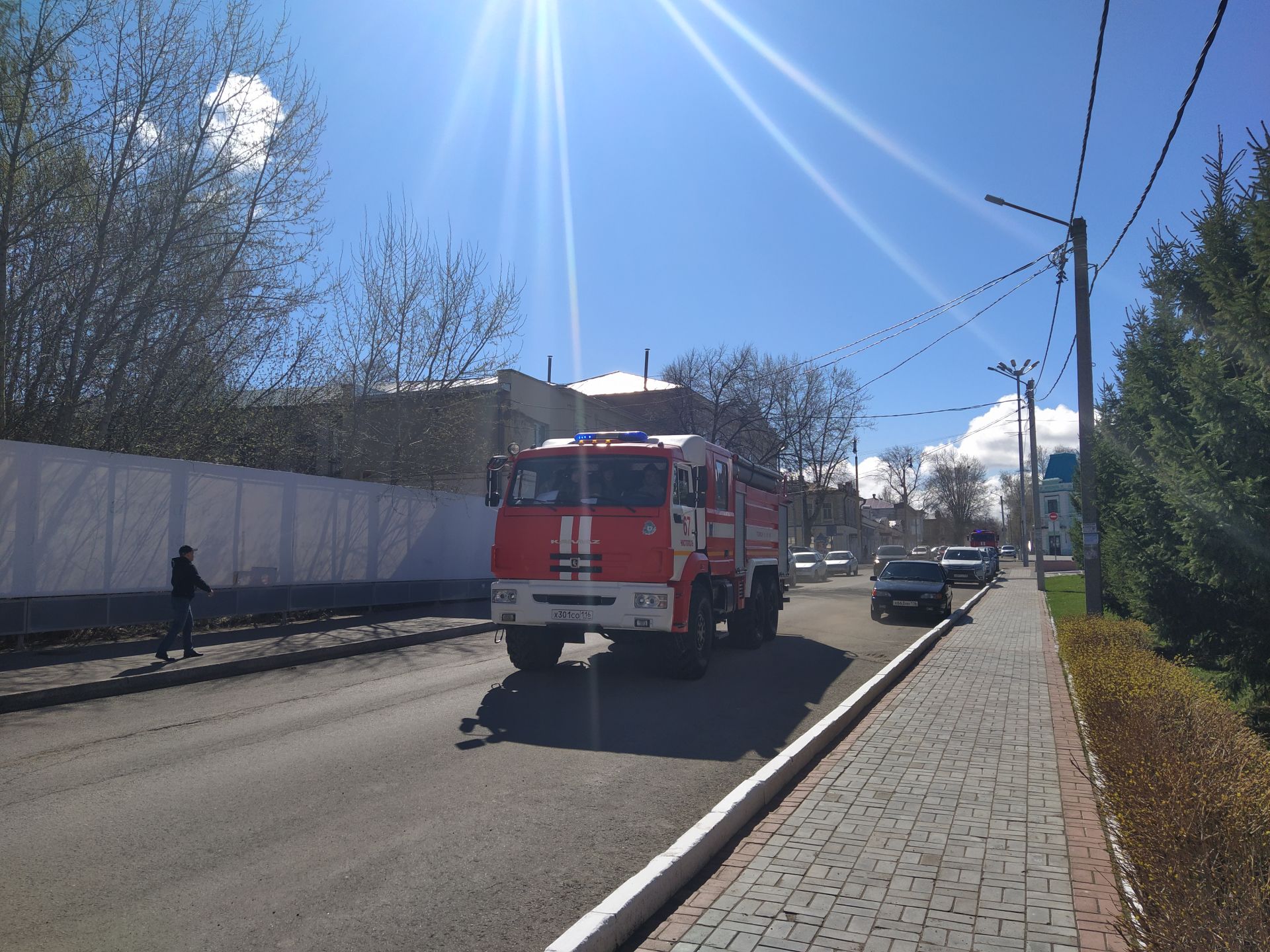 В культурном центре Чистополя прошли пожарно-тактические учения