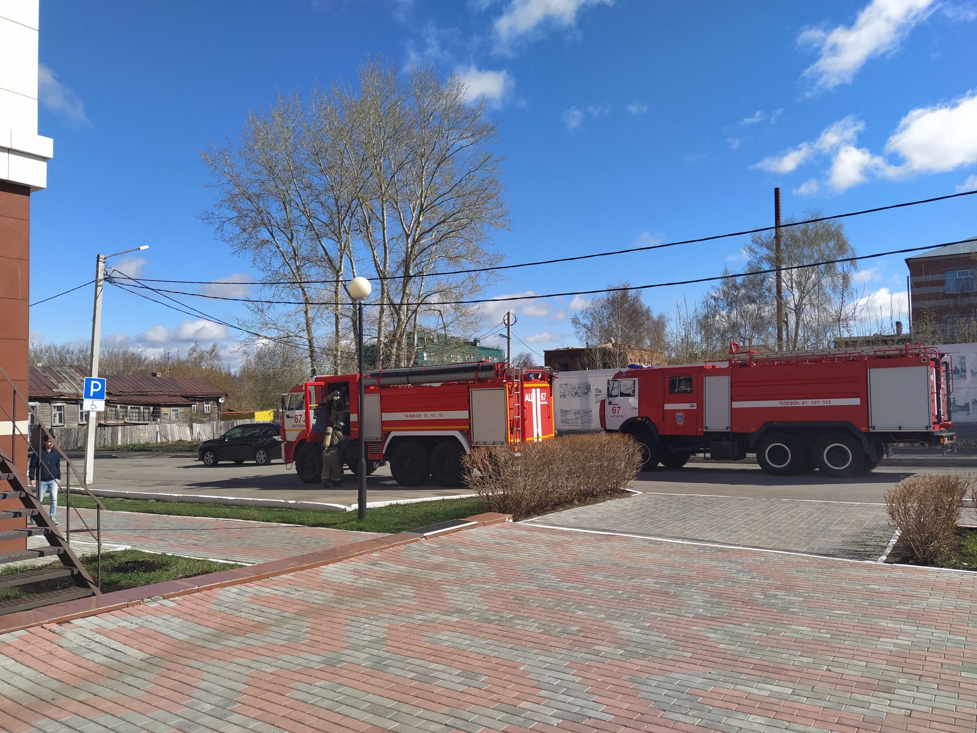 В культурном центре Чистополя прошли пожарно-тактические учения